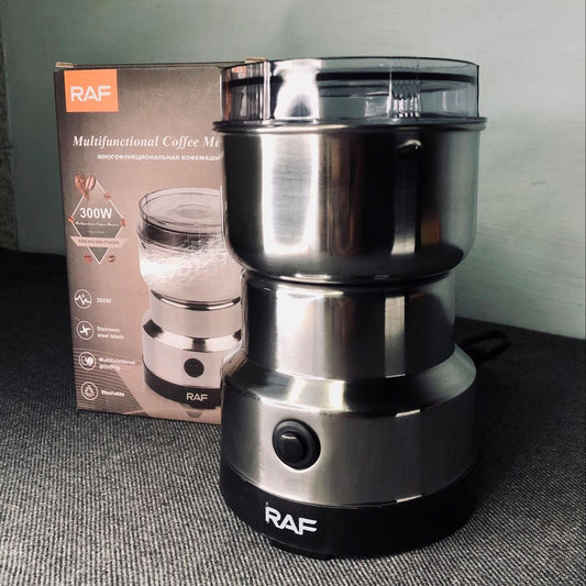RAF Multifunctional Stainless Steel Coffee Grinder - Masala Grinder with four Blades